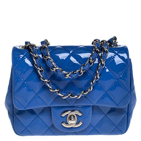 chanel blue mini|chanel mini flap bag beige.